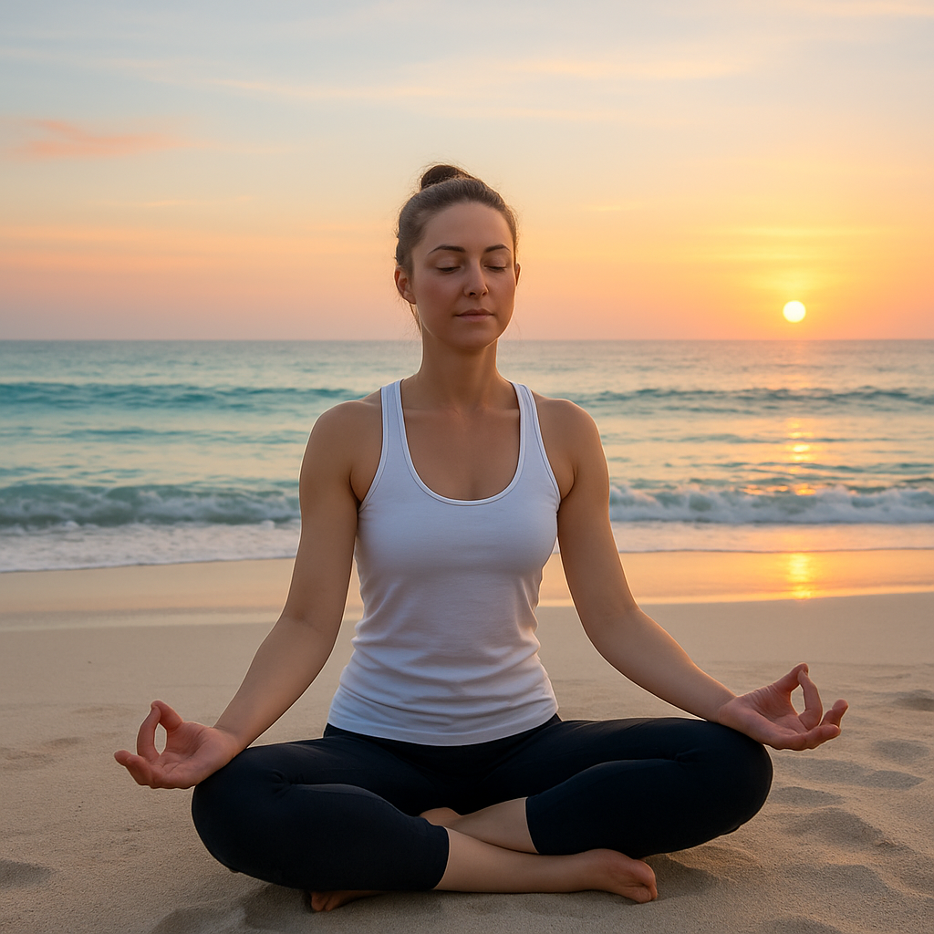 yoga on teh beach-1